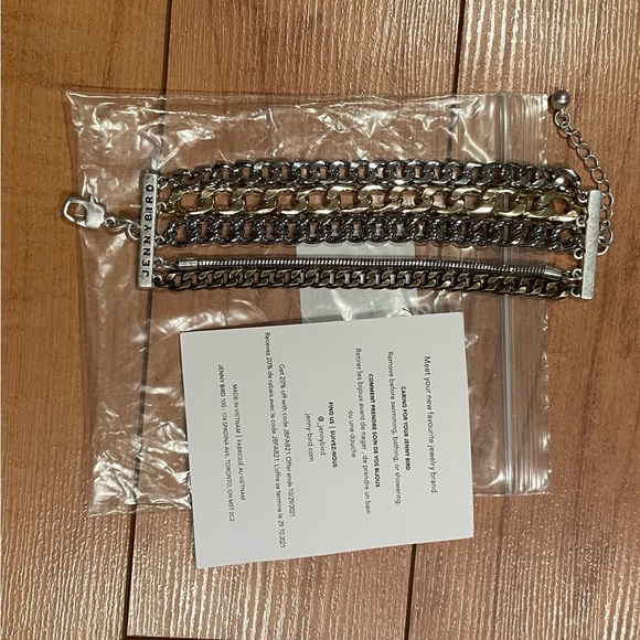 Jenny Bird Multi Chain Bracelet - Picture 2 of 5